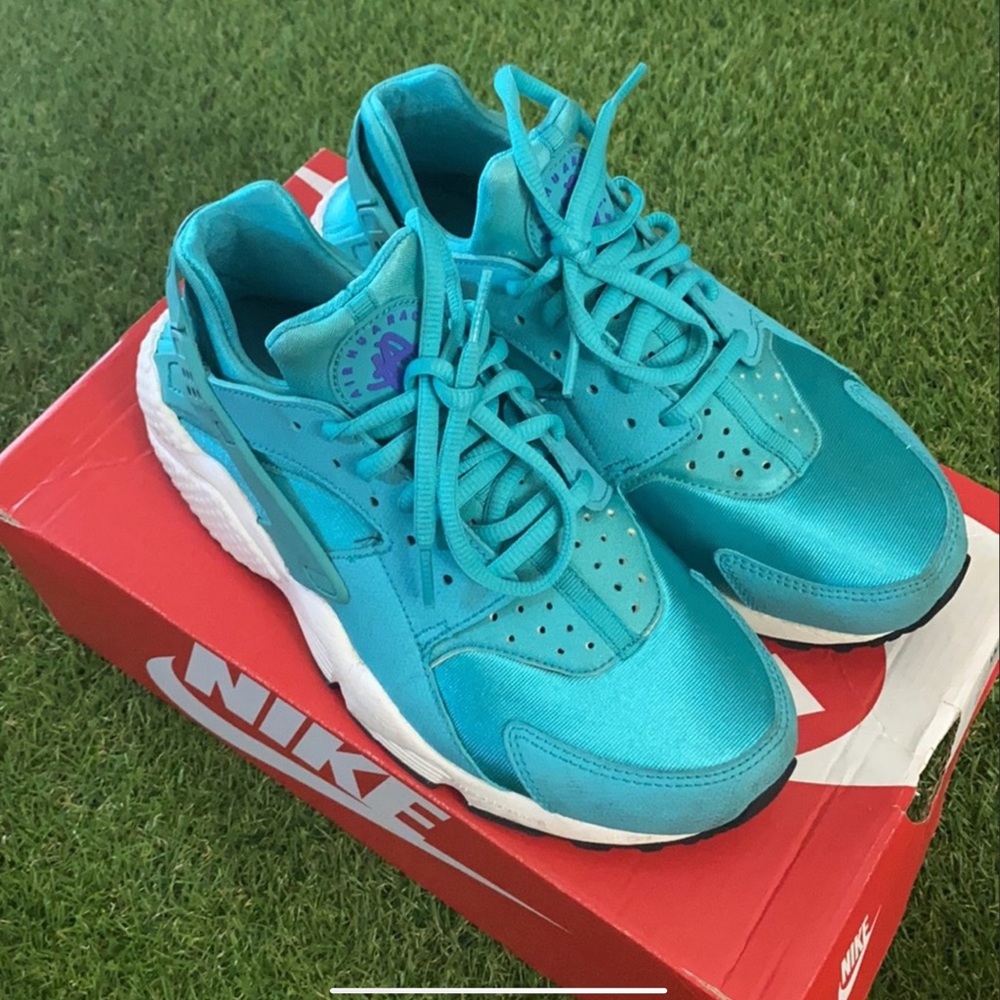 Nike Huaraches Teal/Aqua
